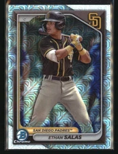 2024 Bowman #BCP-102 Ethan Salas Chrome Prospects Mojo Refractors