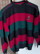 Paul & Shark Yachting Pullover Strickpullover Vintage Größe M Klassik Gestreift