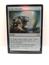 Codex Shredder - Commander Legends - Uncommon - Artifact - Foil - CMR 304