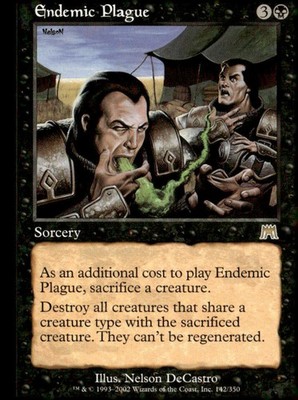 Onslaught #142 Endemic Plague