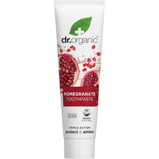 Dr Organic Toothpaste Whitening Organic Pomegranate 100ml