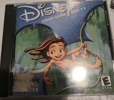 Disney Tarzan Centro Attività Junior Giochi Pc-cd Rom Età da 4 a 8