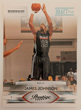 2009-10 Prestige Draft Picks Light Blue #166 James Johnson /999