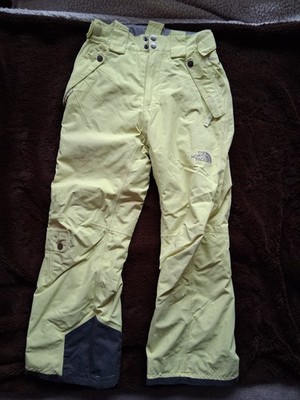The north face Hyvent Skihose Snowboardhose Schneehose neongelb Gr. 140