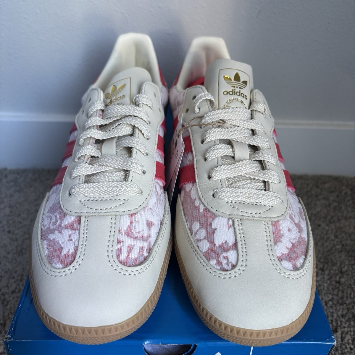 Adidas Samba OG W Liberty London Better Scarlet JR8841 Size 7 New