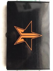Jeffree Star Cosmetics Black And Orange Star Hand Mirror Halloween Edition 