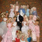 Vintage Barbie Dolls Dressed 80s 90s Lot Of 15 Ken Skipper Wedding Bride Groom