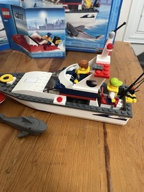 LEGO City: Fishing Boat (4642) and City Harbor Speed Boat (4641) Complete Sets