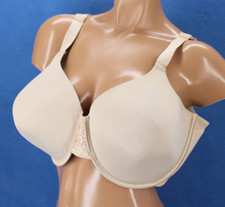 Vanity Fair 76380 Beauty Back Underwire Lined Full Coverage Bra Size 44DD H5535