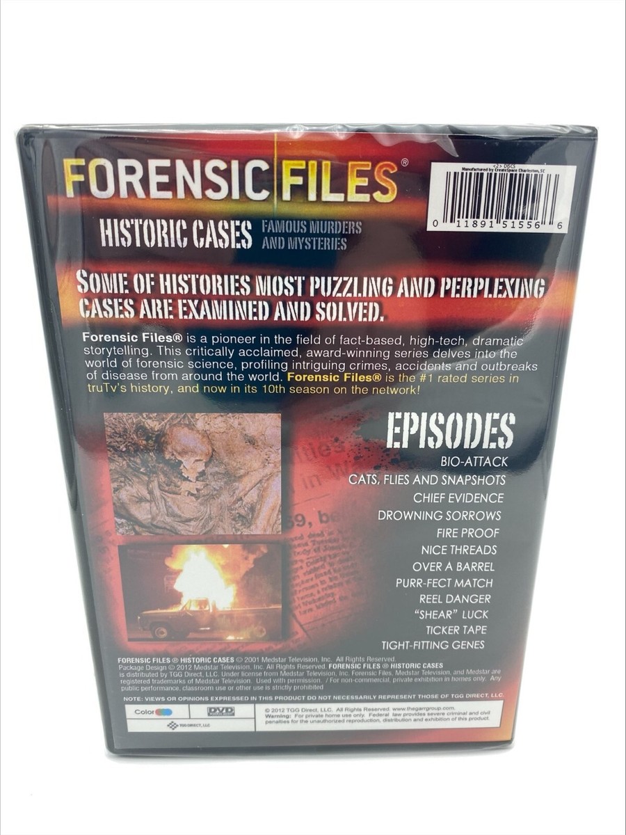 Forensic Files: Historic Cases (DVD, 2011, 2-Disc Set) 11891515566