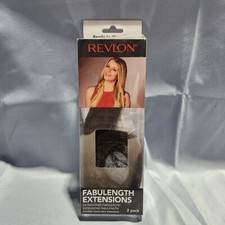 New Revlon Fabulength 18" Extensions -Dark Brown- 2pk