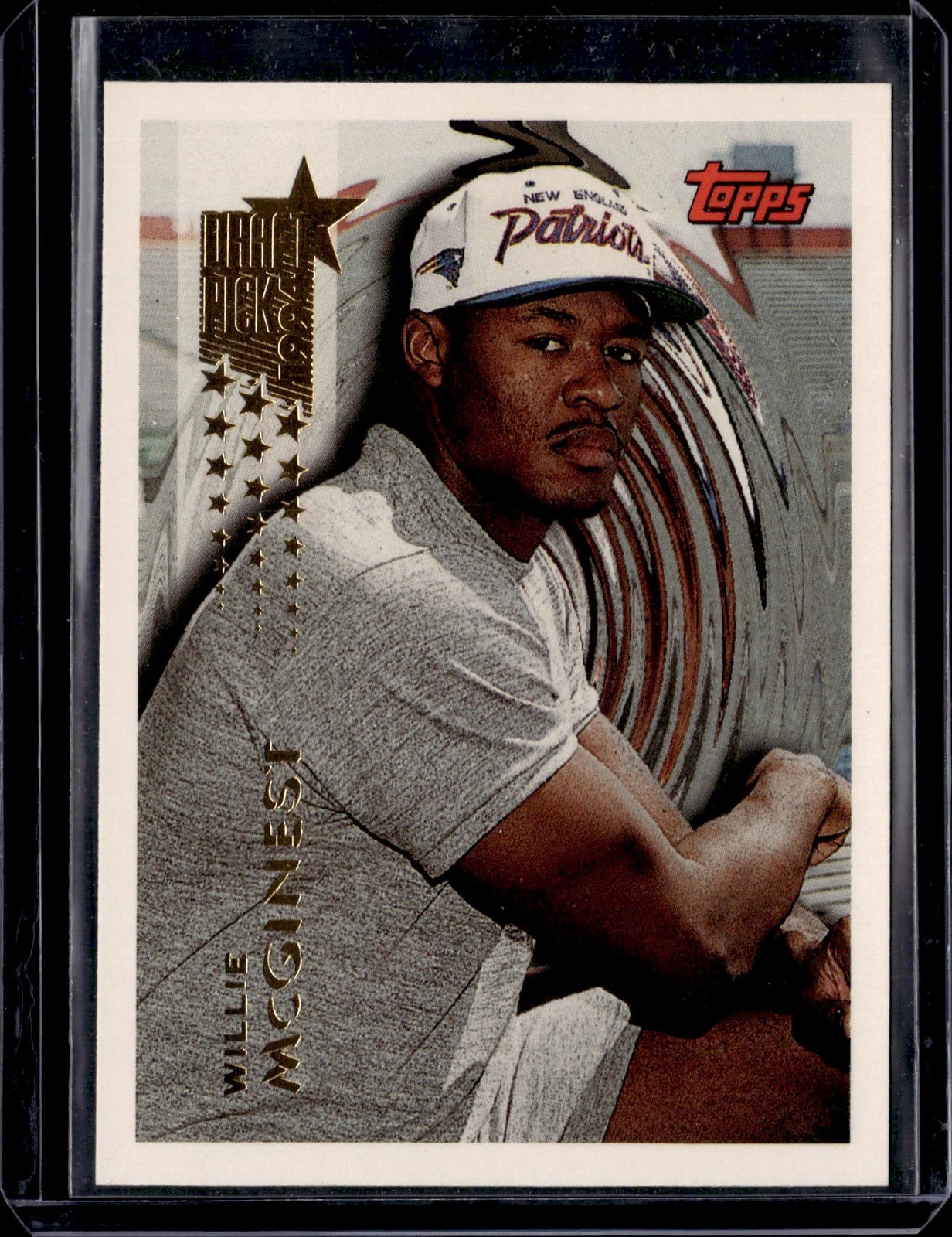 Willie McGinest 1994 Topps #74 New England Patriots