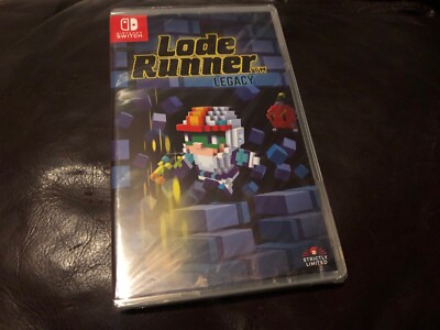 BRAND NEW Load Runner Legacy Nintendo Switch Strictly Limited Games US Seller!