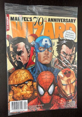 WIZARD MAGAZINE #215 (Wizard 2009) -- Art Adams -- SEALED
