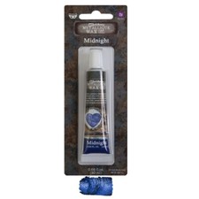 Finnabair Art Alchemy Metallique Wax .68 Fluid Ounce-Midnight - 3 Pack