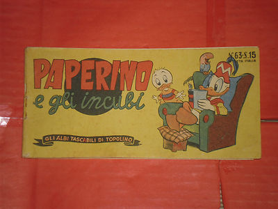 MICKEY MOUSE POCKET BOOKS-STRIP NO. 63-b-first 1st SERIES original 1949 