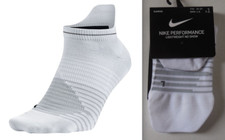 Nike Performance Lightweight No Show Socks Women Youth 1 Pair White/Grey