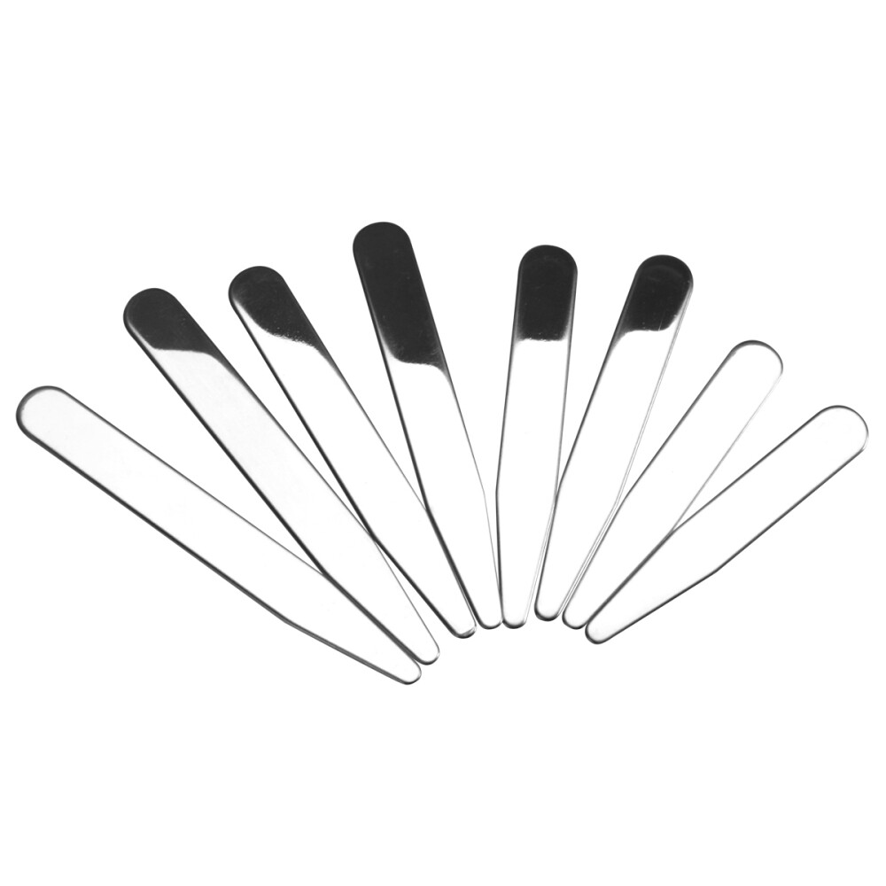 8 Pcs Shirt Collar Fashion Collar Collar Insert Shirt Accessories