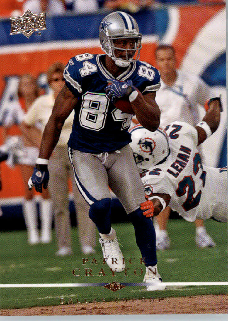 ユニフォーム Dallas Cowboys Jersey Patrick Crayton XL 2008 Upper Deck Football #54 Patrick Crayton - Dallas Cowboys | eBay