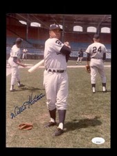 Willie Horton JSA Coa Signed  8x10 Photo Autograph Tigers