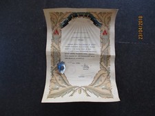 1943 ESTONIA WW II GERMAN OCCUPATION  BADGES AND DOCUMENT , 0