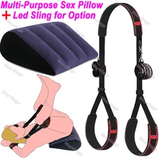 Sex Bondage Restraints BDSM Strap Kit with Sex Pillow Toys for Women Men Couples