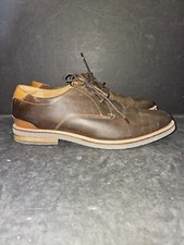 Florsheim HIGHLAND 14272-215 Brown Leather Lace Up Plain Toe Oxford Mens Sz 10.5