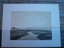Meldorf, anno 1859, Lithographie von Nay Meldorf.  Lithographie von Nay bei Baer