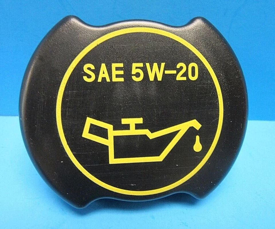 Tampa de enchimento de óleo do motor original do fabricante Ford Motorcraft EC-755 parafuso SAE 5W-20 - Imagem 3 de 4