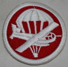insigne de calot para/glider artillerie  officier  américain  WW2