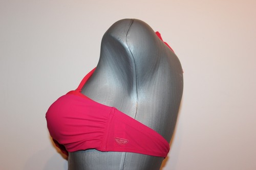 Triumph Bandeau Bikini ""Pink Summer CTOP"" rosa/rosso 38 Mini 38 senza ferretto - Foto 7 di 12