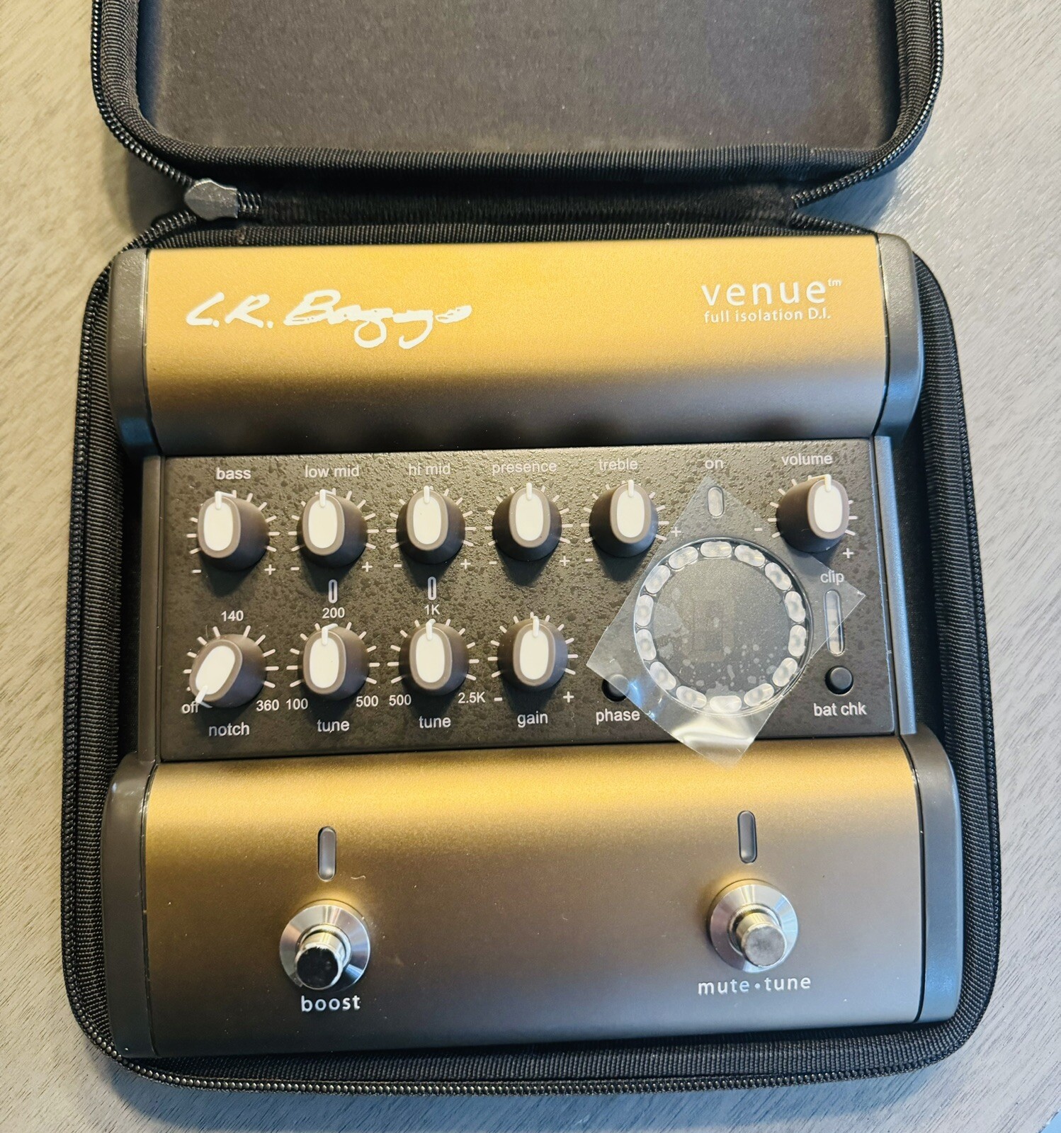 LR Baggs Venue DI Acoustic Guitar Preamp Open Box / Never Used eBay