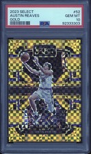 2023 Panini Select Gold #52 Austin Reaves 3/10 Gem Mint PSA 10