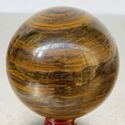 Natural Tiger Eye stone ball quartz crystal ball Reiki healing 1800G — photo 6