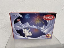 Coca Cola 100 Piece Puzzle new  Coke Polar Bears Three Cheers Jigsaw Puzzle