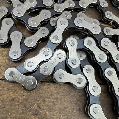 Vintage TYC Chain NOS 3/32 112 Bike Old Road BMX Bicycle 1980 70s