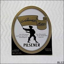Schwarzbrau Pilsener Beer Label (BL12)