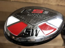 USED Majek K5 Hybrid Iron Golf SW Mens Stiff Flex Graphite 55 Degree 475-ZYW6