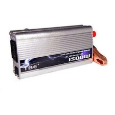 INVERTER 1500W WATT 12V 220V TRASFORMATORE AUTO BARCA CAMPER PRESA USB CAMPEGGIO