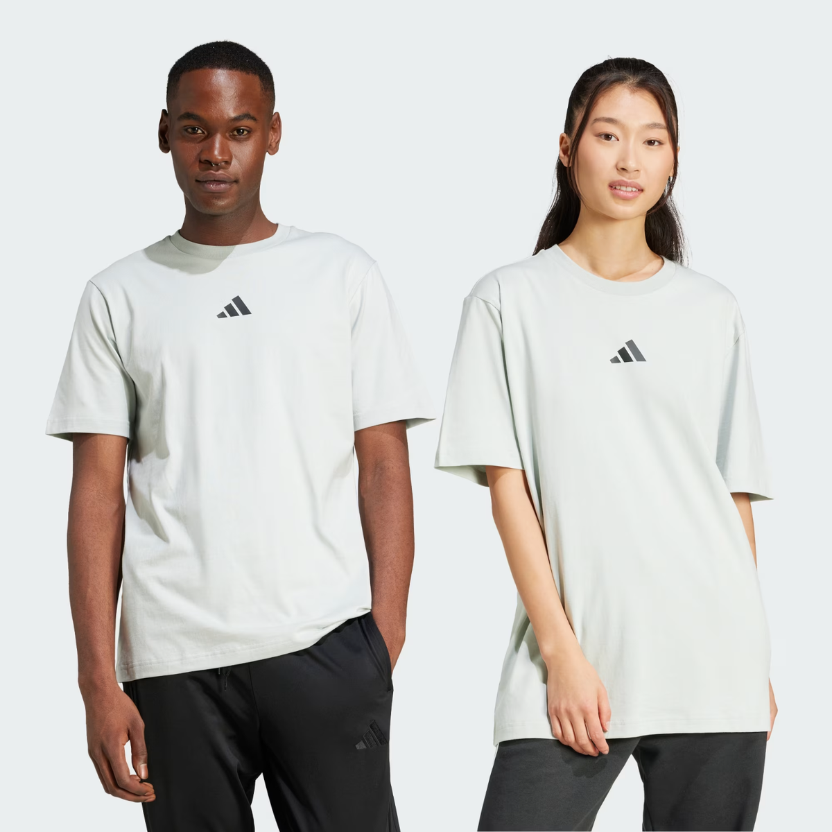 NEW Adidas Men's City Escape Space Graphic Tee Wonder Silver color