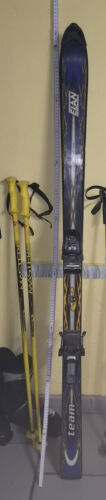 Ski Alpinski Carvingski ELAN Racing Marker M19 Bindung und Ski Stecken - Bild 1 von 13