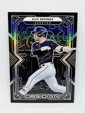 2022 Panini Chronicles Obsidian Alex Bregman Astros #21