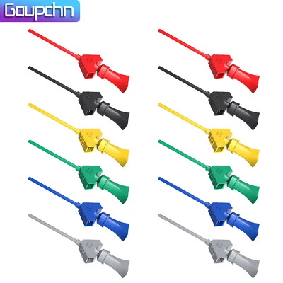 GOUPCHN SMD IC Test Hook Clip Mini Grabber for Dupont Jumper for Logical Analyzer