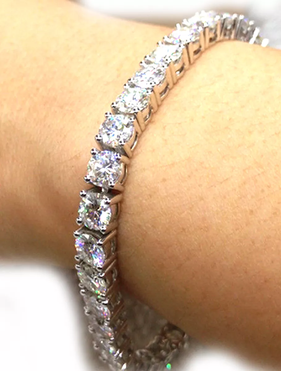 Diamond 10k Tennis Bracelet - The Jewelry Exchange