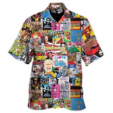 I Love The 80s Nostalgia Retro Hawaiian Shirt