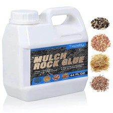 64OZ Mulch  Rock Glue for Landscaping, Powerfully Lock Pea Gravel and Most Mulc