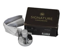 Signature Hardware Lexia Single Robe Hook SHLERHCP Polished Chrome New E51