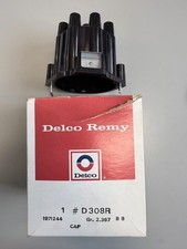 63-74 Corvette Original Delco Remy D308r 1971244 Distributor Cap - Nos