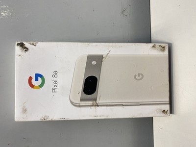 Google Smartphone Pixel 8a 128GB LTE (Unlocked) GA04988-US - Porcelain