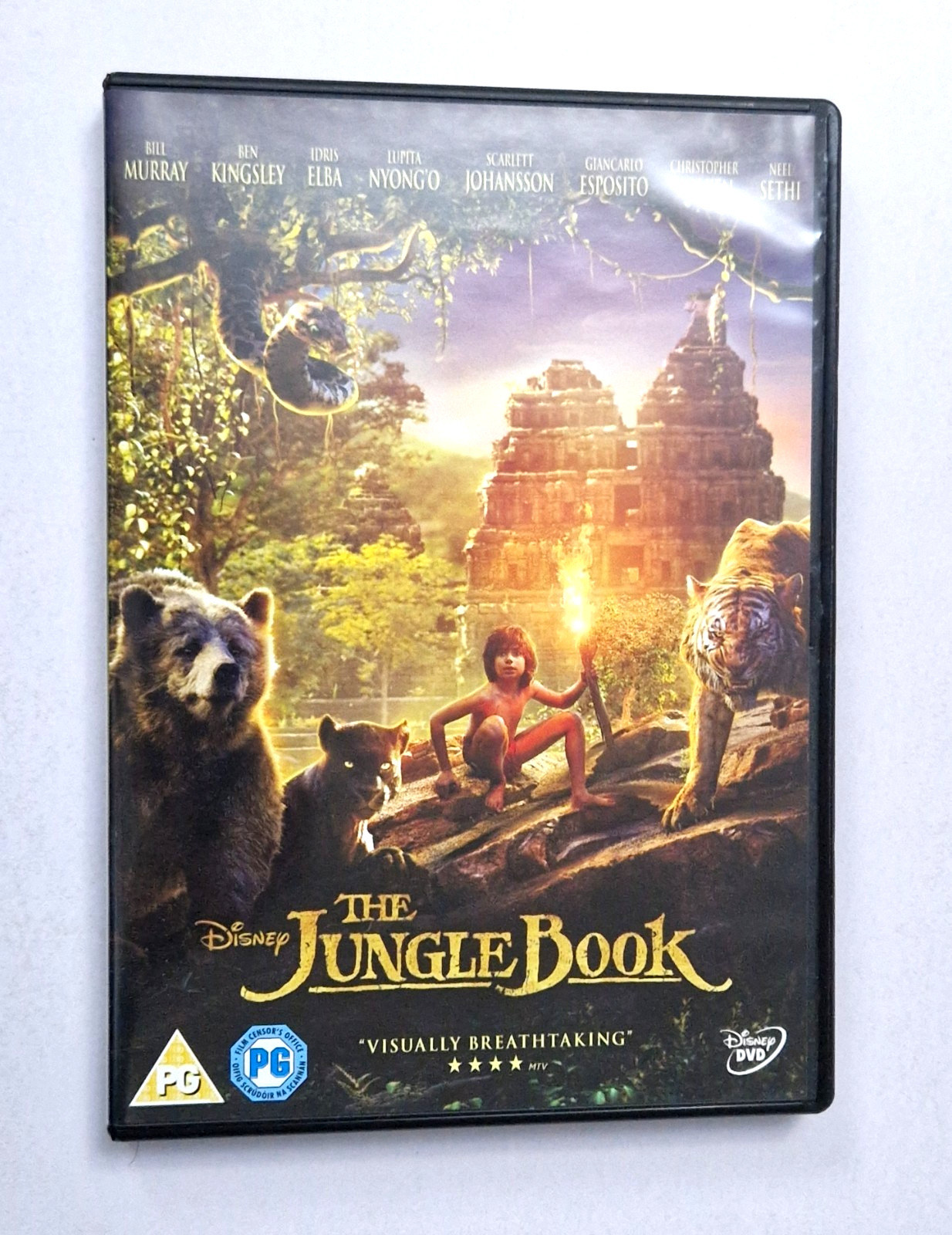 The Jungle Book DVD Disney Remake